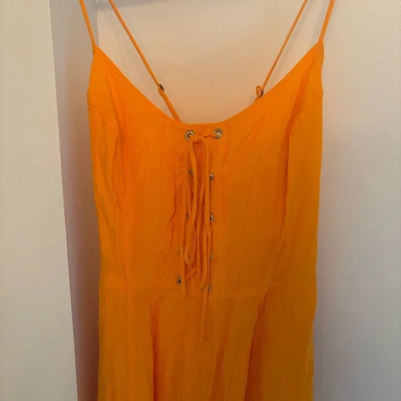 Lace Up Midi Dress by Maeve - Picture 4 of 10